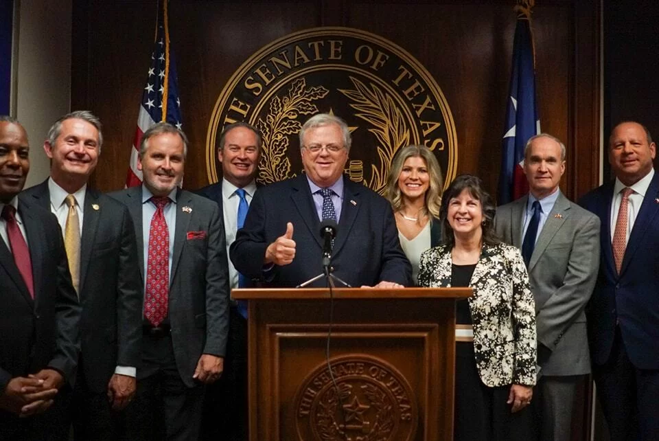 Senator Paul Bettencourt delivers record tax reduction and named Legislator of the Year