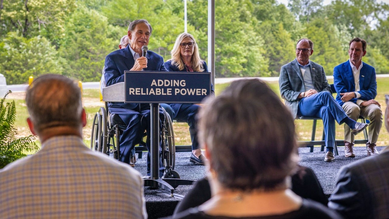 Governor Abbott Inaugurates First Texas Energy Fund Power Plant in Fairfield