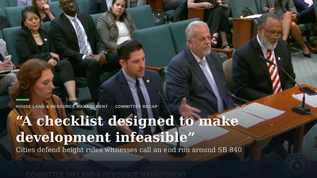 Cities say they followed the new housing law. Witnesses called it a checklist to kill housing.