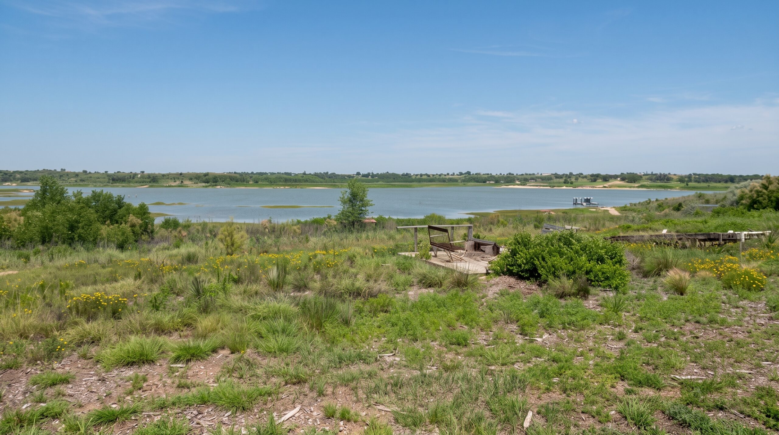 A Data Center Company Offers to Build Childress a Temporary Water Supply as Greenbelt Lake Falls to 5 Percent Full