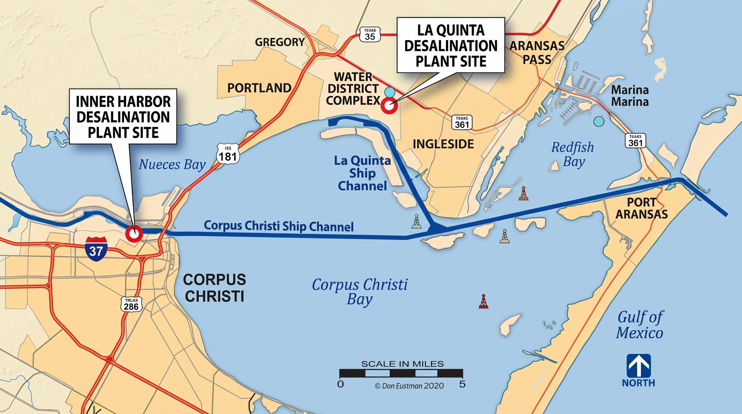 Corpus Christi’s Desalination Plant Wins Its Final State Permit, but Building It Is Still an Open Question