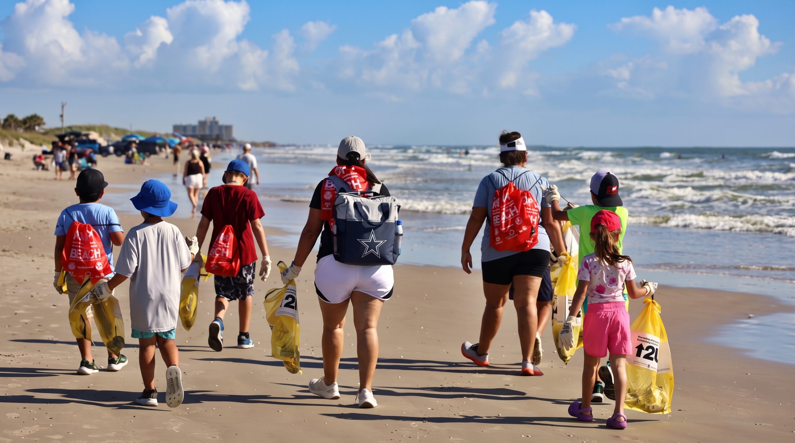 Texas Beach Volunteers Removed Nearly 111,000 Pounds of Trash This Year